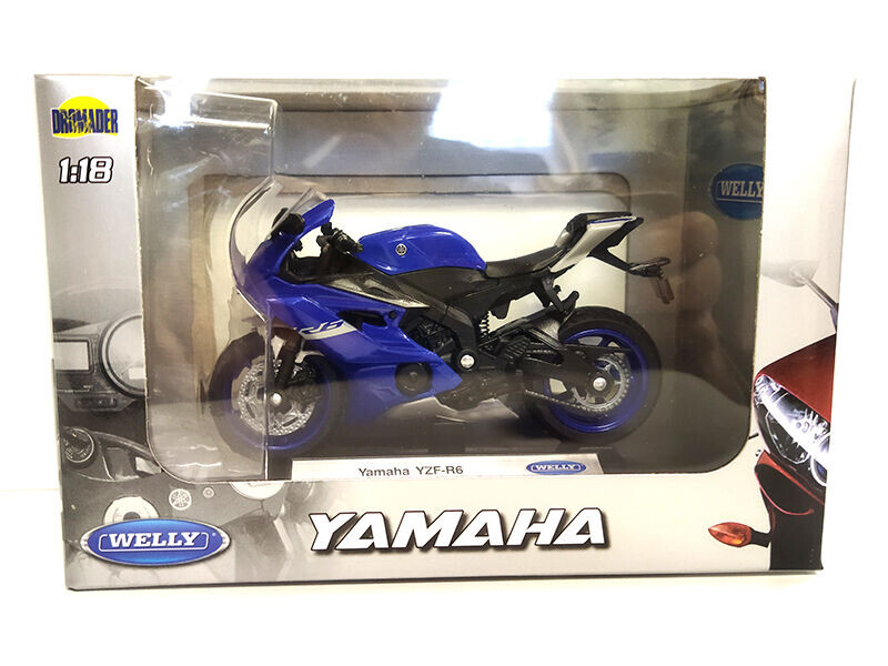 Welly Motocykl Yamaha YZF-R6 1:18